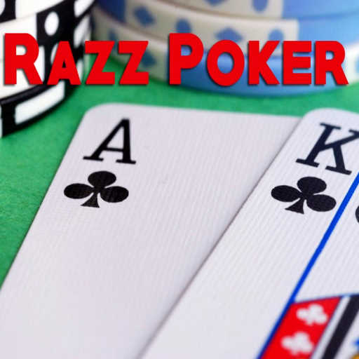 Razz poker casino game