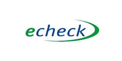eCheck logo