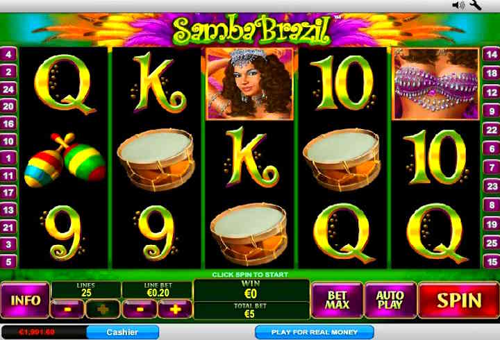 Slots online no Brasil